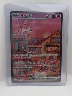 Mew EX SVP 053 Pokemon TCG Scarlet & Violet 151 UPC Promo Card - Image 1