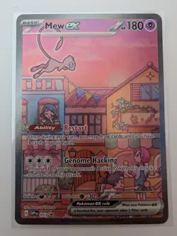 Mew EX SVP 053 Pokemon TCG Scarlet & Violet 151 UPC Promo Card - Image 2