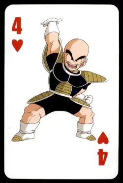 2016 Funimation Poker Cards Krillin (Battle Armor) Destructo Disc English #4 - Image 1
