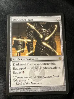 Darksteel Plate [Mirrodin Besieged] LP - Image 1