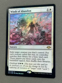 MTG Winds of Abandon FOIL [Modern Horizons] - Image 2