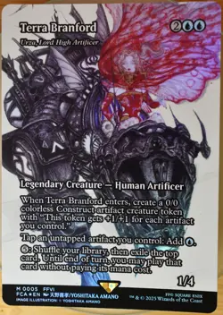 Terra Branford - Urza, Lord High Artificer Showcase Foil; NM Final Fantasy 0005 - Image 2