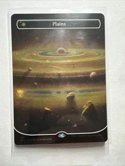 Plains (491) (Borderless) (Galaxy Foil) Unfinity Foil - Image 1