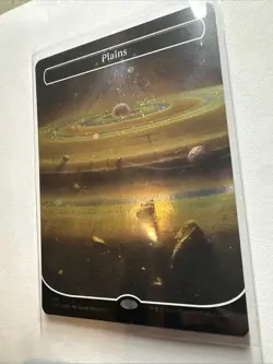 Plains (491) (Borderless) (Galaxy Foil) Unfinity Foil - Image 2