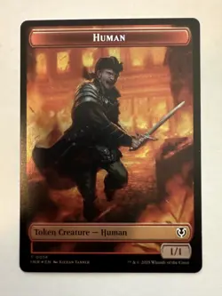 Chandra, Dressed to Kill (24) Emblem Human (14) Token MTG Innistrad Remastered - Image 3