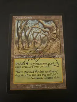 Gaea's Cradle Urza's Saga Regular Signed - Image 2