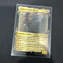 Lotho, Corrupt Shirriff 0664 Non-Foil NM Pack Fresh Showcase Scrolls - Image 1