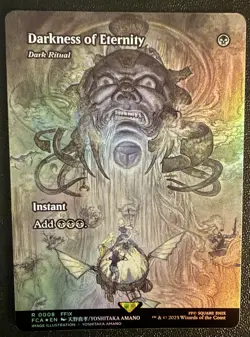 Darkness of Eternity-Dark Ritual (Showcase) Final Fantasy: Through the Ages Foil - Image 1