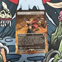 MTG Search for Dagger (Borderless) Non-Foil #0459 - Final Fantasy - Image 1