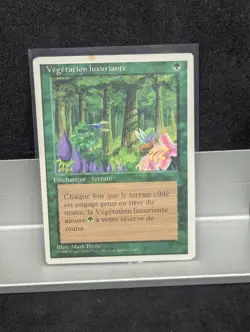 Wild Growth **Read** LP X1 MTG Core Set 4th Edition MTG FRENCH - Image 1