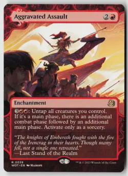 Aggravated Assault Wilds of Eldraine: Enchanting Tales (39) Normal - MTG - Image 1