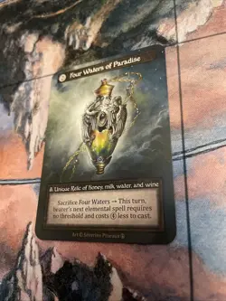 Four Waters of Paradise Non-Foil Sorcery Contested Realm Arthurian Legends - Image 2