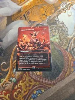 Aggravated Assault 1983 MTG Secret Lair - NM - - Image 1