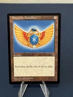 MTG - Magic The Gathering - Sapphire Medallion - Tempest - NP/LN! - Image 1