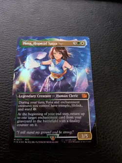 Yuna, Hope of Spira (Borderless) (Chocobo Track Foil) Final Fantasy Foil - Image 1