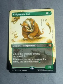 Badgermole Cub (Borderless) #326 MTG Avatar Regular Non-Foil Mythic - Image 1