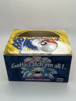 POKEMON 1999 BASE SET (GREEN WING) WIZARDS OF THE COAST EMPTY BOOSTER BOX MINT! - Image 2
