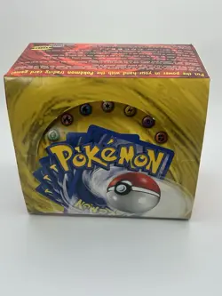 POKEMON 1999 BASE SET (GREEN WING) WIZARDS OF THE COAST EMPTY BOOSTER BOX MINT! - Image 3