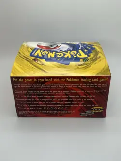 POKEMON 1999 BASE SET (GREEN WING) WIZARDS OF THE COAST EMPTY BOOSTER BOX MINT! - Image 5