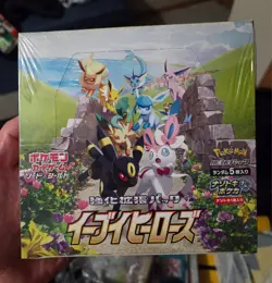 Pokemon TCG Sword & Shield: Eevee Heroes Expansion Set (30 Packs, Japanese... 4521329314143 - Image 1