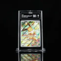 Eevee #173 2025 SV Prismatic Evolutions Pokemon Center ETB Stamped Promo - TAG 9 - Image 1