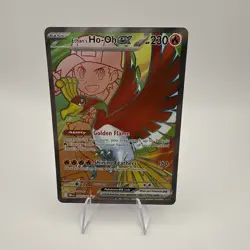 Ethan’s Ho-Oh ex Full Art Ultra Rare 209/182 Pokemon Destined Rivals English - Image 1
