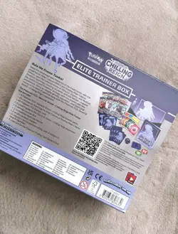 Pokemon TCG Chilling Reign Elite Trainer Box Sword & Shield SEAL Rip See Pic - Image 5