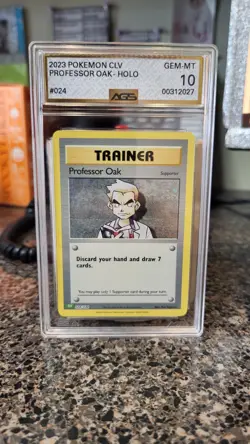 Pokemon Professor Oak Holo 024/034 TCG Classic Venusaur Deck AGS 10 - Image 1