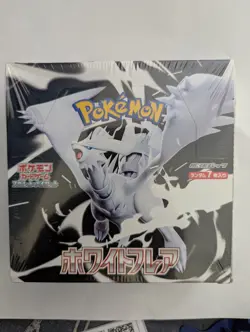 Pokemon White Flare Booster Box sv11W Japanese Scarlet & Violet TC SEALED | USA - Image 1