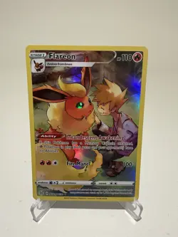 Flareon SWSH09: Brilliant Stars Trainer Gallery TG01/TG30 Pokemon TCG - Image 1