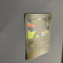 Pokemon TCG • Pichu • Prerelease 28/123 • HeartGold SoulSilver • NM Stamped Holo - Image 4
