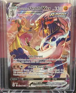 Pokemon TCG Rapid Strike Urshifu VMAX Sword & Shield: Brilliant Stars TG21/TG30 - Image 1