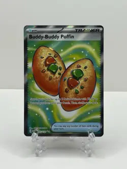 ??Pokemon TCG-Buddy-Buddy Poffin-167/132-Me01: Mega Evolution-Full Art-M/NM!?? - Image 1