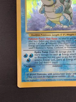 Pokemon TCG Blastoise Holo-Rare 2/102 Base Set Unlimited HP - Image 4