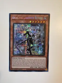 Yugioh! Arias the Labrynth Butler - MP24-EN116 Prismatic Secret Rare 1st LP - Image 3