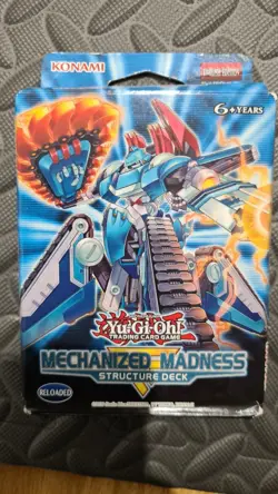 Mechanised Madness Structure Deck - Yu-Gi-Oh! - Brand New - 1st Ed. - Image 1