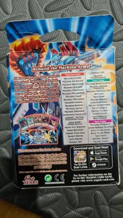 Mechanised Madness Structure Deck - Yu-Gi-Oh! - Brand New - 1st Ed. - Image 2
