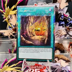 Yugioh Necrovalley RA04-EN122 Platinum Secret Rare 1st Ed Near Mint - Image 1