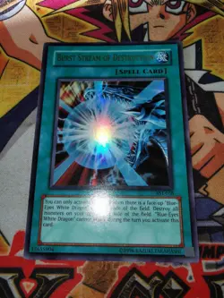 Burst Stream of Destruction ast-038 Unltd Ed (NM/VLP) Ultra Rare Yu-Gi-Oh! - Image 3