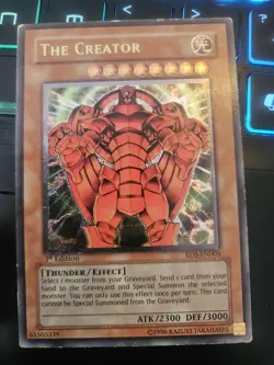 YuGiOh! The Creator RDS-EN005 Ultimate Rare MP 1st Ed - Image 1