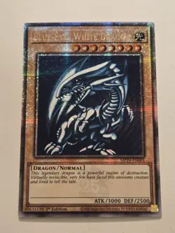 Blue-Eyes White Dragon MP24-EN001 Quarter Century Secret Rare Yugioh 1st Edition - Image 1