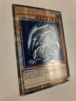 Blue-Eyes White Dragon MP24-EN001 Quarter Century Secret Rare Yugioh 1st Edition - Image 2