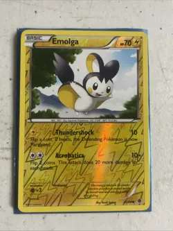 Pokemon Emolga Reverse Holo Card 32/98 EPO Emerging Powers - Image 1