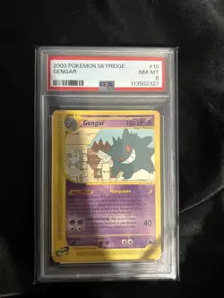 Gengar - 10/144 - Pokemon Skyridge Non-Holo Card NM - Image 1