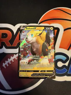 Boltund V Black Star Promo Full Art SWSH219 Ultra Rare 2022 Pokemon TCG Card - Image 1