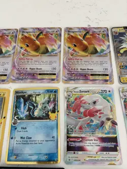 Pokemon Jumbo 12 Card Lot Plus Binder - Image 4