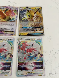 Pokemon Jumbo 12 Card Lot Plus Binder - Image 5