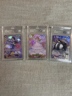 TAG 10 One Piece English Two Legends SP, 3 Card Lot - Image 1