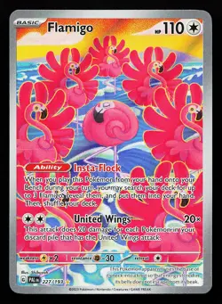 Flamigo 227/193 Illustration Rare Paldea Evolved Pokemon Card - Image 1