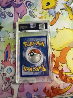 Pokemon Charizard Holo Rare Card #4 Base Set 2, PSA 4 - Image 2